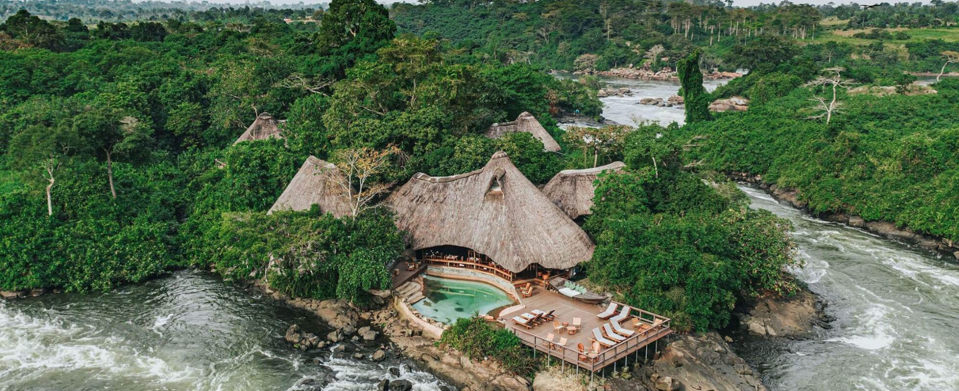 Lemala Wildwaters Lodge i Uganda
