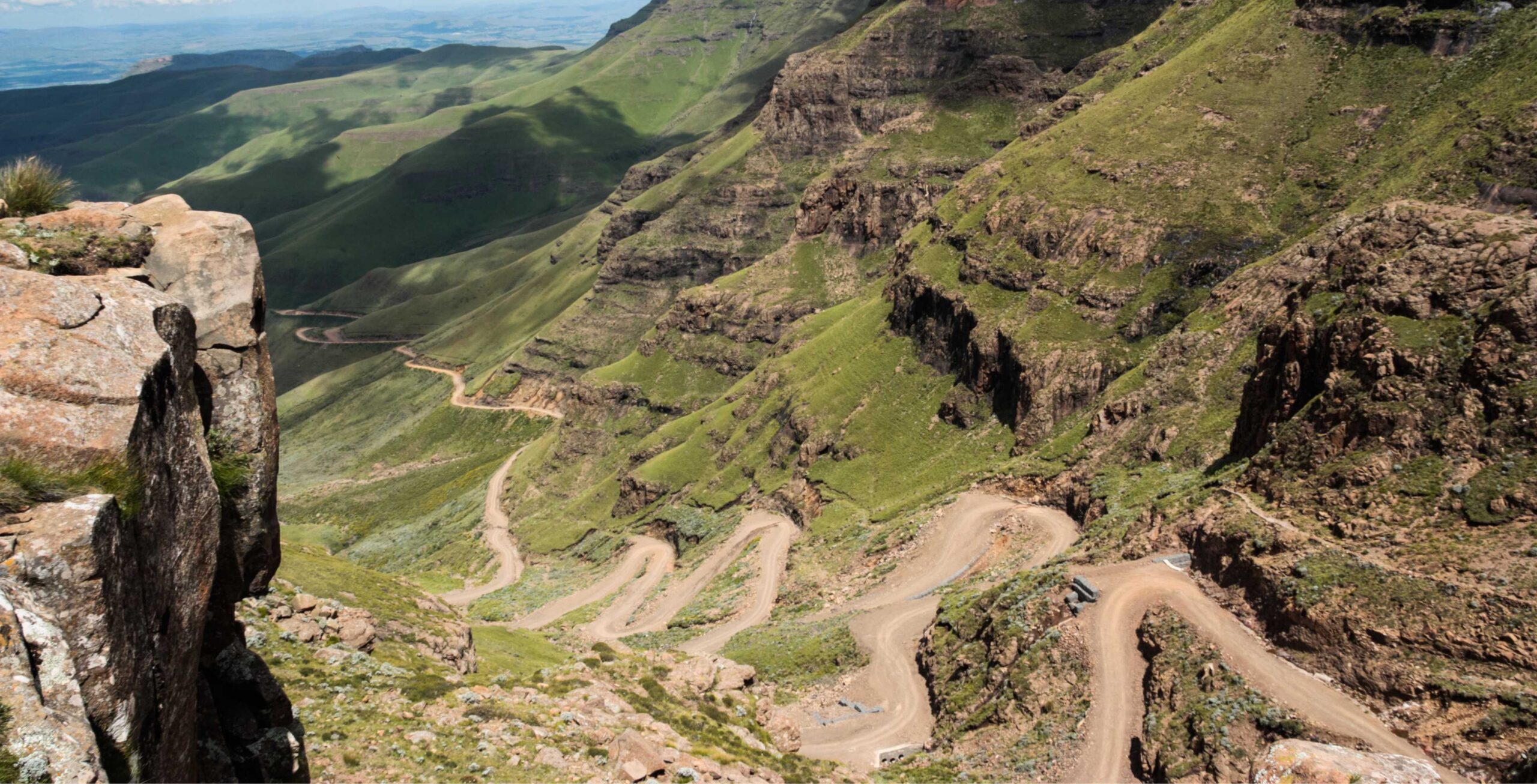 Roadtrip över Sani Pass till Lesotho