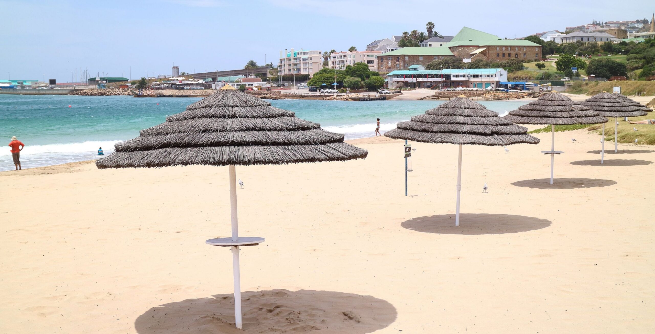 Ankomst till George Airport och bilfärd till Mossel Bay