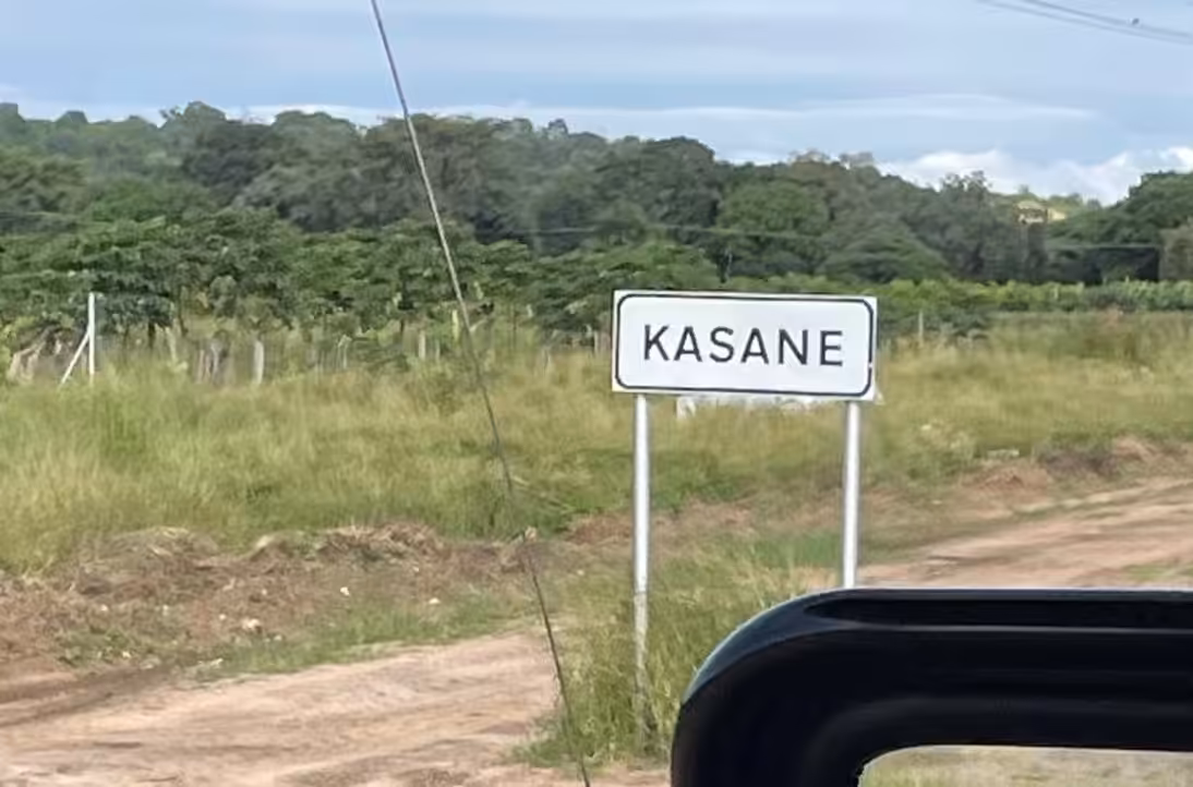 Bilfärd från Nata till Kasane